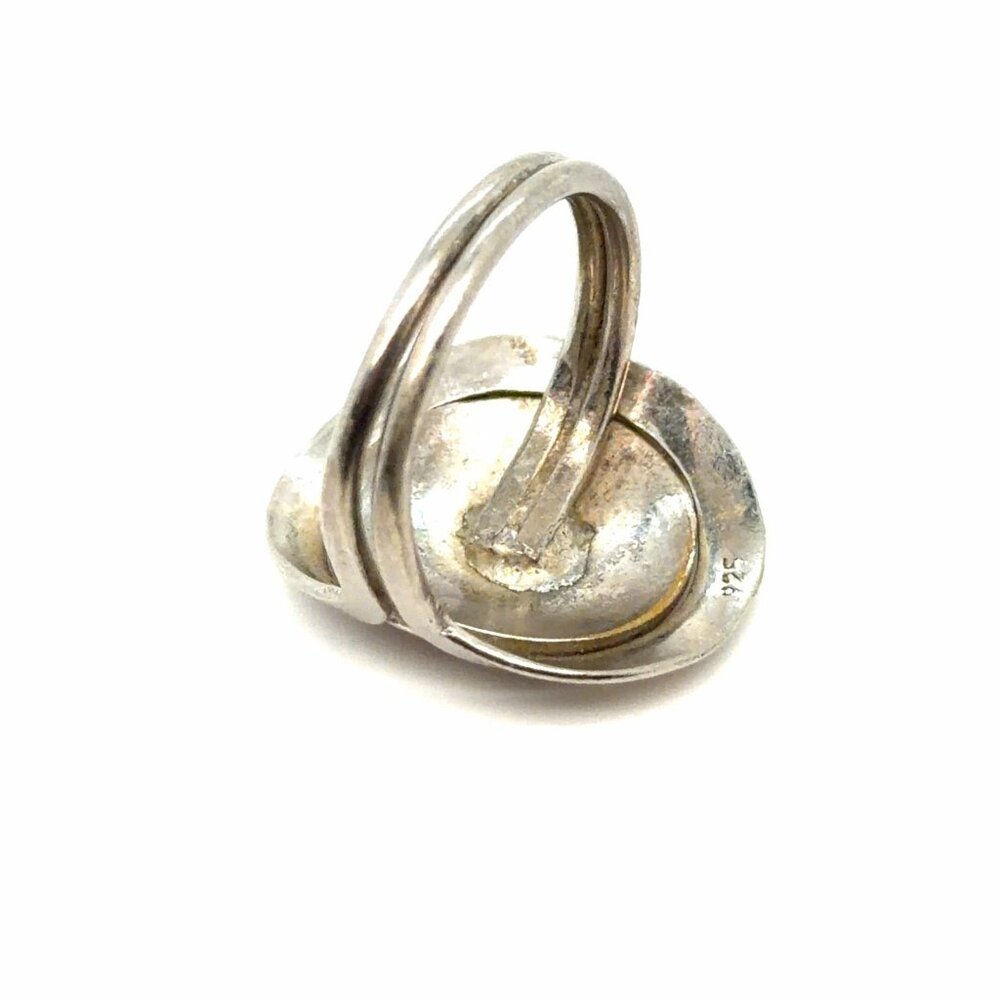Silver 925 Circle Ring - image 5